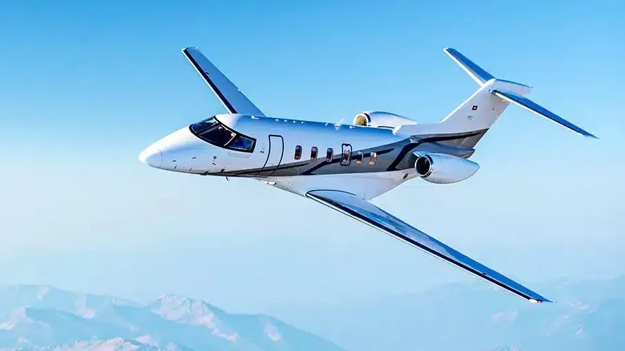 Pilatus PC-24 in flight